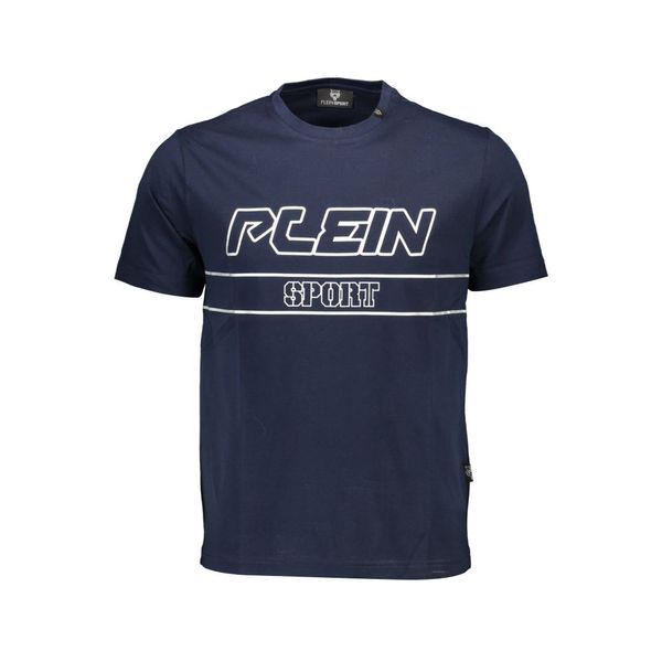 Plein Sport PLEIN SPORT MEN'S SHORT SLEEVE T-SHIRT BLUE