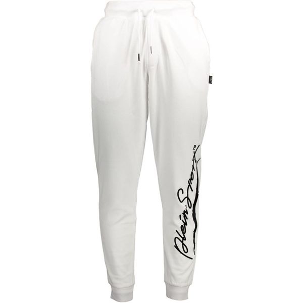 Plein Sport PLEIN SPORT MEN'S WHITE TROUSERS