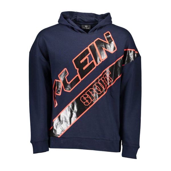 Plein Sport PLEIN SPORT SWEATSHIRT WITHOUT ZIP MAN BLUE