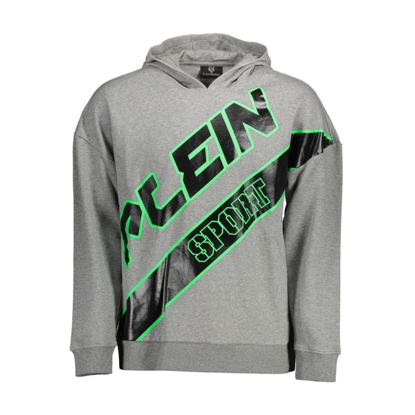 Plein Sport PLEIN SPORT SWEATSHIRT WITHOUT ZIP MAN GRAY