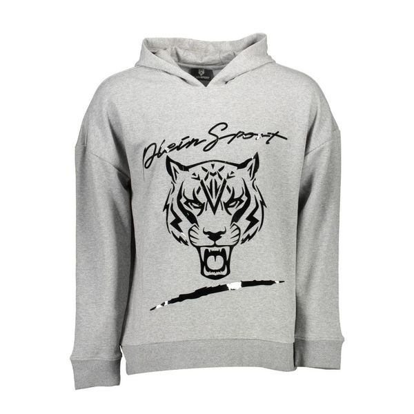 Plein Sport PLEIN SPORT SWEATSHIRT WITHOUT ZIP MAN GRAY