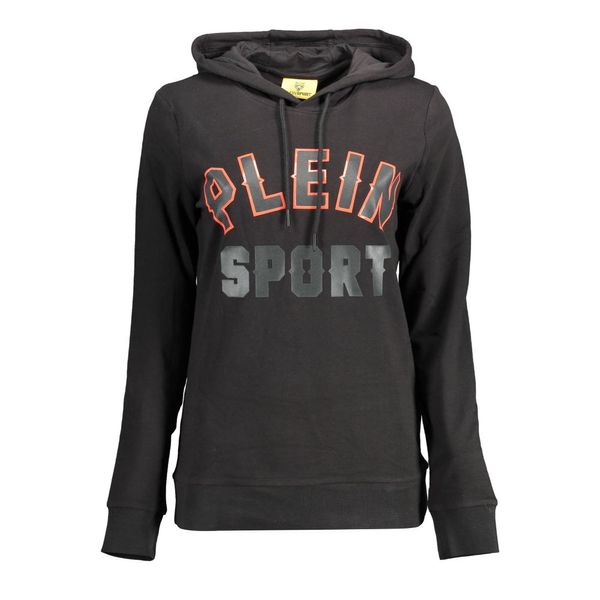 Plein Sport PLEIN SPORT SWEATSHIRT WITHOUT ZIP WOMAN BLACK