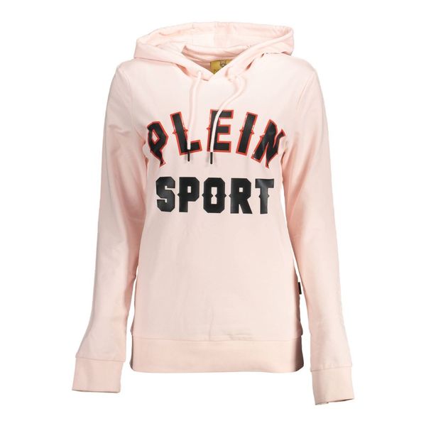 Plein Sport PLEIN SPORT SWEATSHIRT WITHOUT ZIP WOMAN PINK
