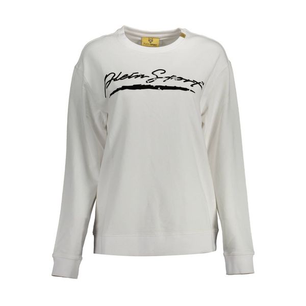 Plein Sport PLEIN SPORT SWEATSHIRT WITHOUT ZIP WOMAN WHITE