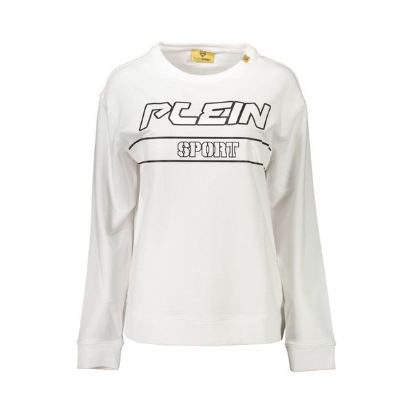 Plein Sport PLEIN SPORT SWEATSHIRT WITHOUT ZIP WOMAN WHITE