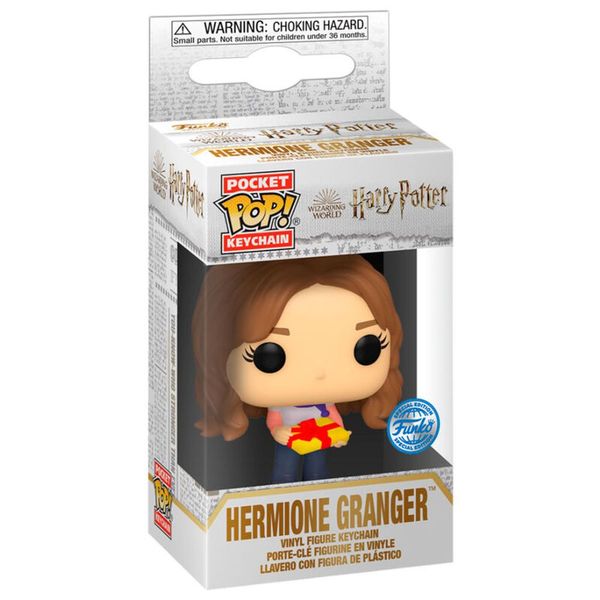 FUNKO Pocket POP Keychain Harry Potter Holiday Hermione Exlusive