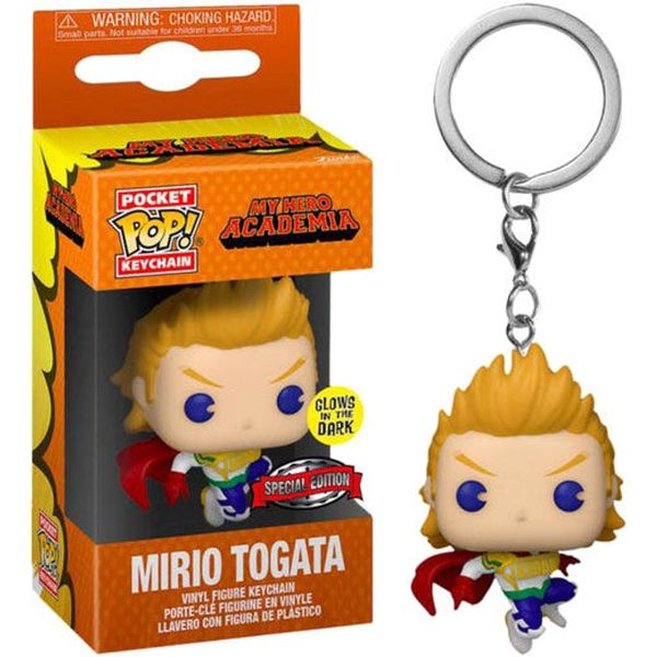 FUNKO Pocket POP Keychain My Hero Academia Mirio Togata Exclusive
