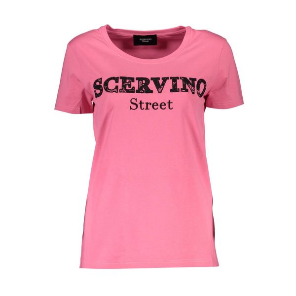 Scervino street SCERVINO STREET WOMEN'S SHORT SLEEVE T-SHIRT PINK