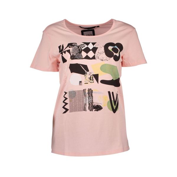 Silvian heach SILVIAN HEACH WOMEN'S SHORT SLEEVE T-SHIRT PINK