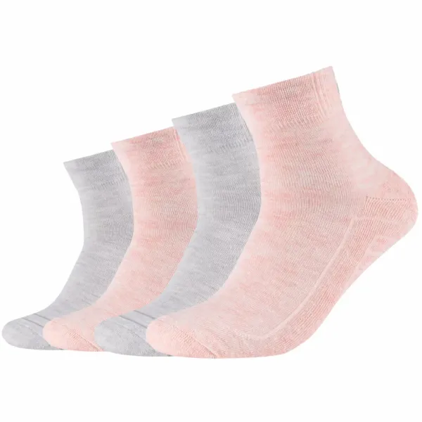 Skechers Skechers 2ppk basic cushioned quarter socks sk42019-4281