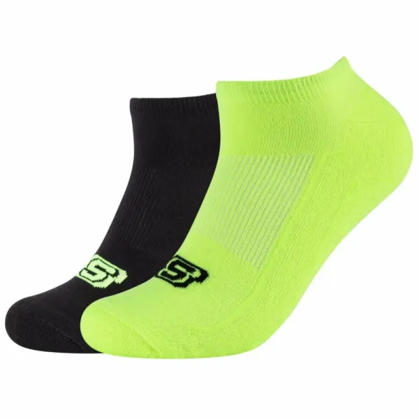 Skechers Skechers 2ppk basic cushioned sneaker socks sk43024-0201