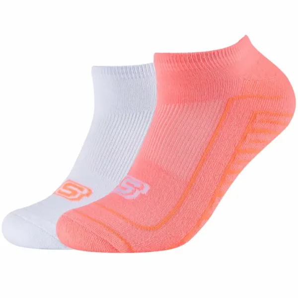 Skechers Skechers 2ppk basic cushioned sneaker socks sk43024-0410