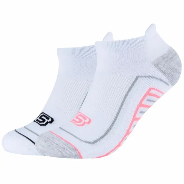Skechers Skechers 2ppk basic cushioned sneaker socks sk43024-1001