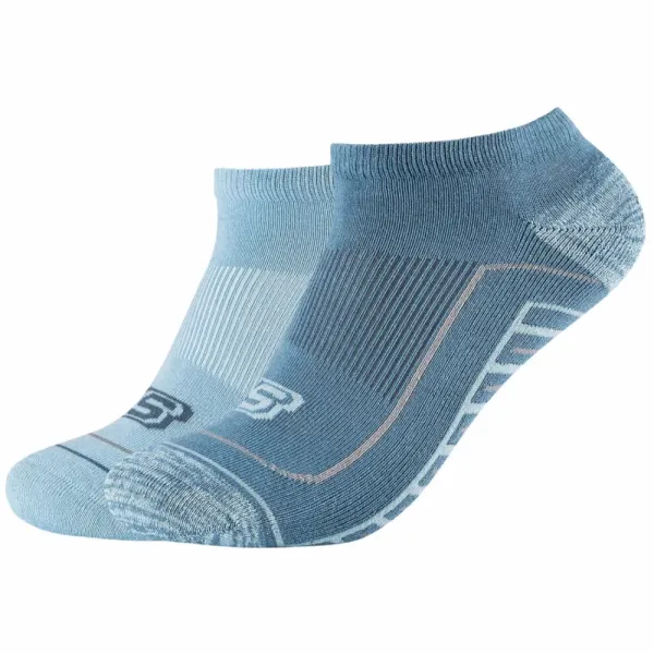 Skechers Skechers 2ppk basic cushioned sneaker socks sk43024-5441