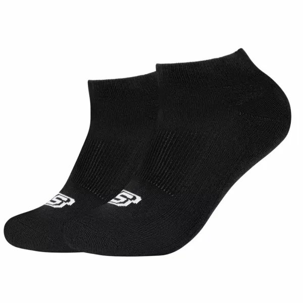 Skechers Skechers 2ppk basic cushioned sneaker socks sk43024-9999