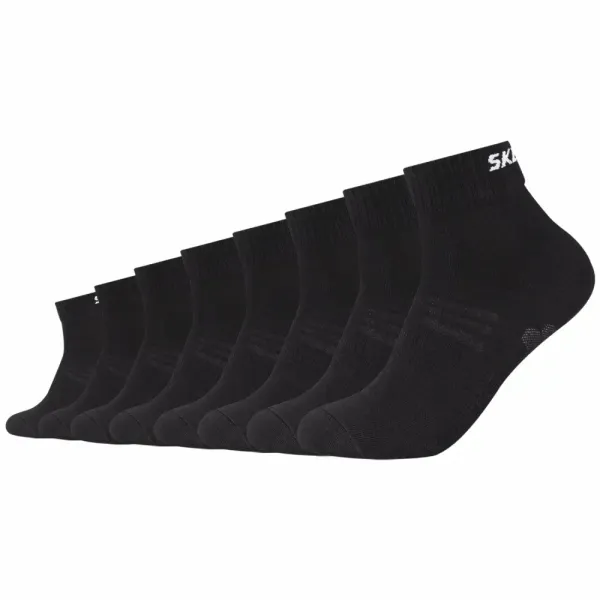 Skechers Skechers 3ppk unisex mesh ventilation quarter socks sk42017-9999