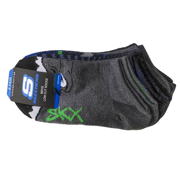 Skechers Skechers boys 6pk low cut dinos s111627-ast
