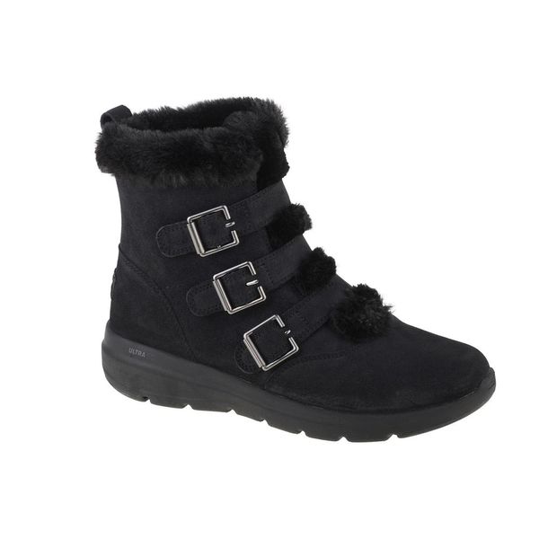 Skechers Skechers Glacial Ultra - Buckle Up ženske čizme 144154-BBK