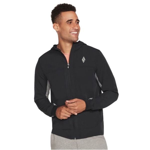 Skechers Skechers muški hoodie skechweave  m1ja123-blk