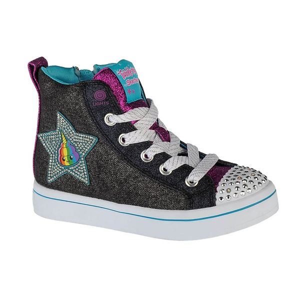 Skechers Skechers Twi-Lites Patch Cuties dječje tenisice 20234l-BKMT