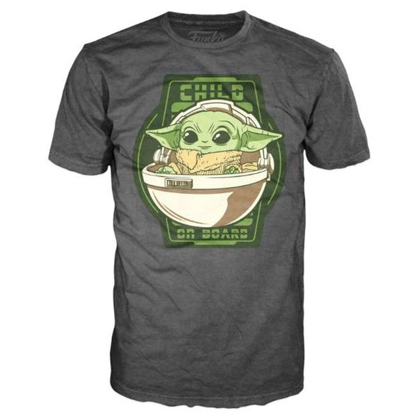 Star Wars Star Wars Mandalorian Yoda The Child On Board t-shirt - vel. S