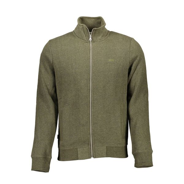 Superdry SUPERDRY SWEATSHIRT WITH ZIP MAN GREEN