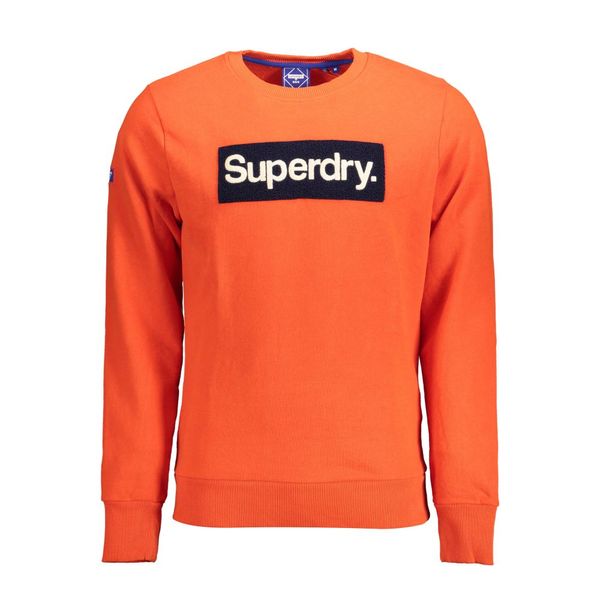 Superdry SUPERDRY SWEATSHIRT WITHOUT ZIP MAN ORANGE