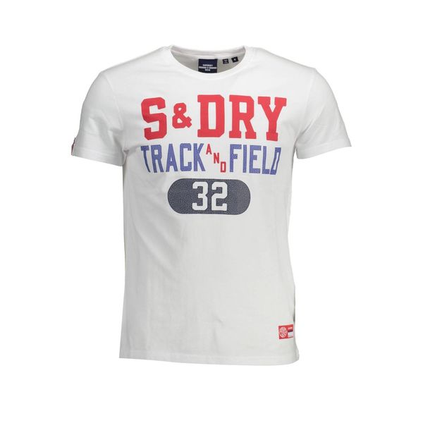 Superdry SUPERDRY WHITE MEN'S SHORT SLEEVE T-SHIRT