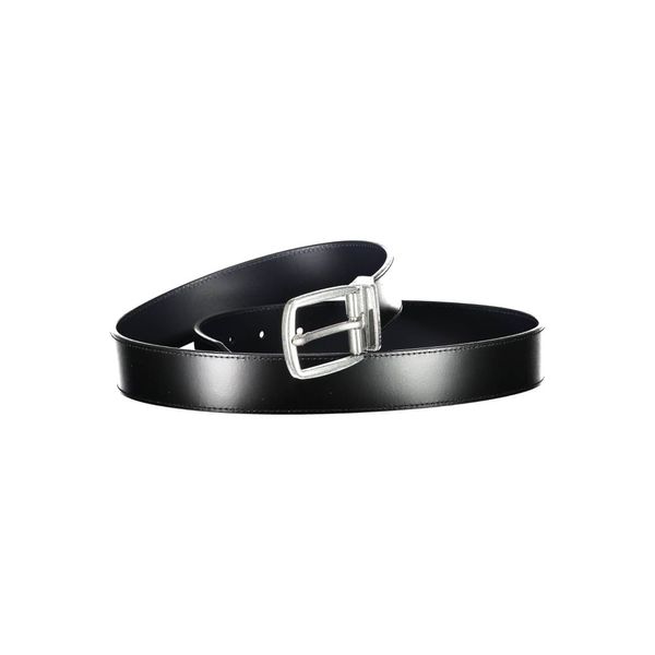 Tommy Hilfiger TOMMY HILFIGER BLACK MEN'S LEATHER BELT