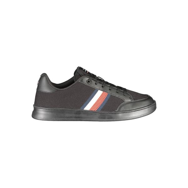 Tommy Hilfiger TOMMY HILFIGER BLACK MEN'S SPORTS SHOES