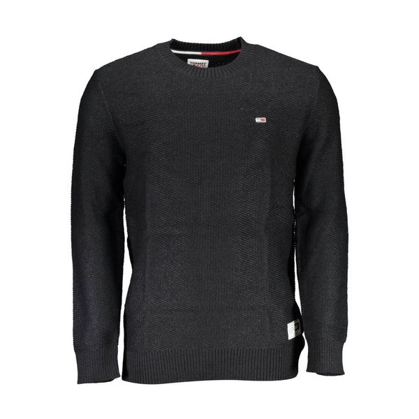 Tommy Hilfiger TOMMY HILFIGER BLACK MEN'S SWEATER