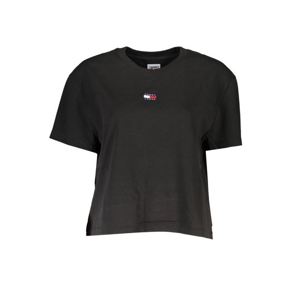 Tommy Hilfiger TOMMY HILFIGER BLACK WOMEN'S SHORT SLEEVE T-SHIRT
