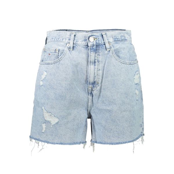 Tommy Hilfiger TOMMY HILFIGER JEANS SHORT WOMAN LIGHT BLUE