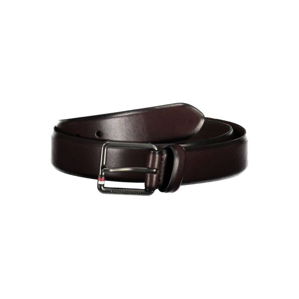 Tommy Hilfiger TOMMY HILFIGER LEATHER BELT MAN BROWN