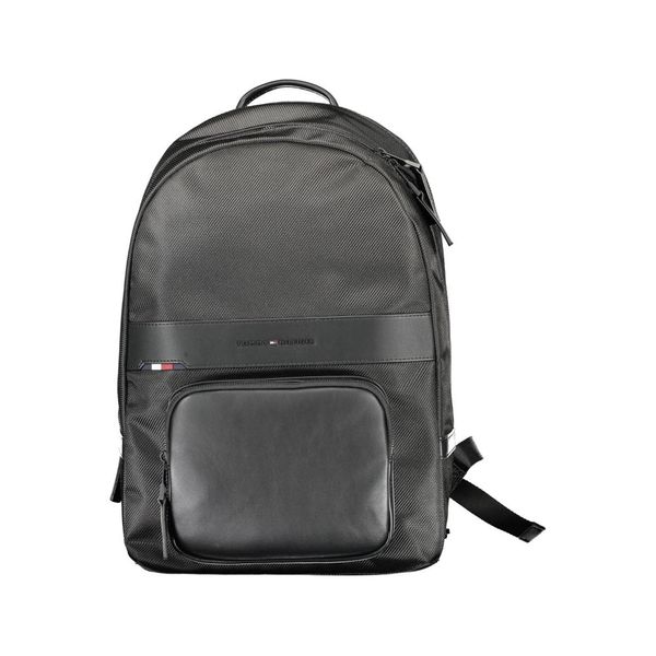 Tommy Hilfiger TOMMY HILFIGER MAN BLACK BACKPACK