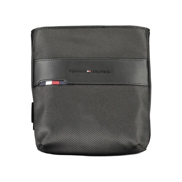 Tommy Hilfiger TOMMY HILFIGER MAN BLACK SHOULDER BAG