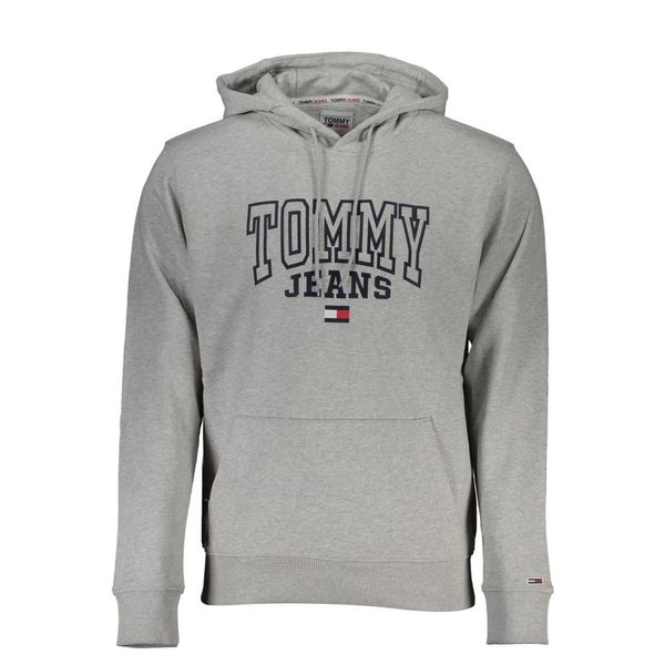 Tommy Hilfiger TOMMY HILFIGER MAN GRAY SWEATSHIRT WITHOUT ZIP
