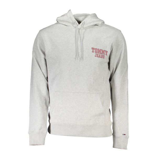 Tommy Hilfiger TOMMY HILFIGER MAN GRAY SWEATSHIRT WITHOUT ZIP
