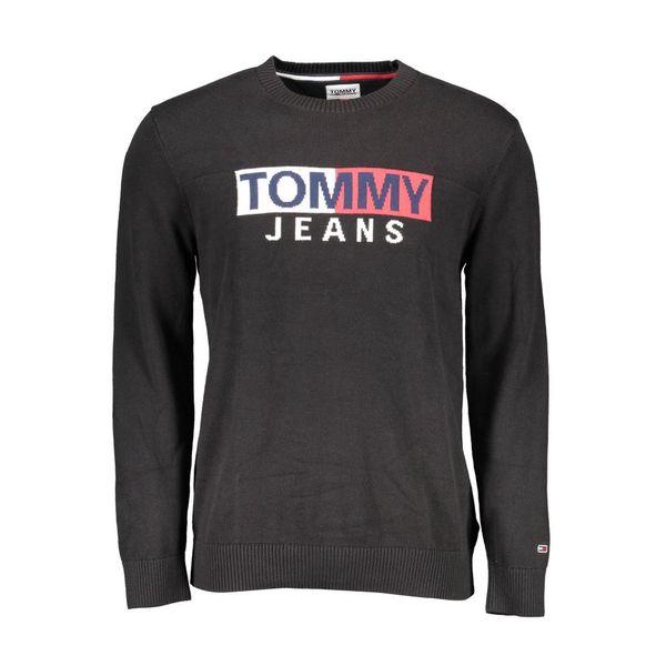 Tommy Hilfiger TOMMY HILFIGER MEN'S BLACK SWEATER