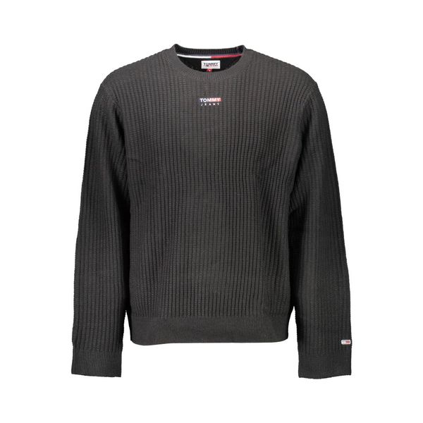 Tommy Hilfiger TOMMY HILFIGER MEN'S BLACK SWEATER