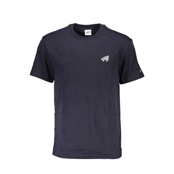 Tommy Hilfiger TOMMY HILFIGER MEN'S BLUE SHORT SLEEVE T-SHIRT