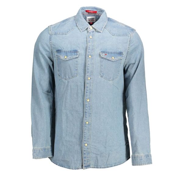 Tommy Hilfiger TOMMY HILFIGER MEN'S LONG SLEEVE SHIRT LIGHT BLUE