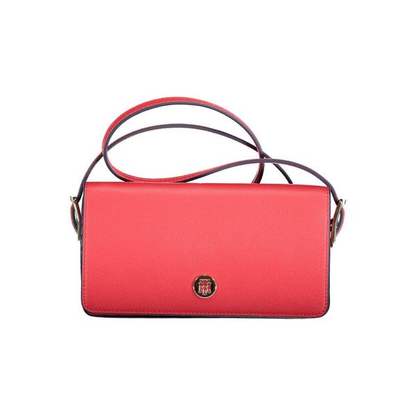 Tommy Hilfiger TOMMY HILFIGER RED WOMAN SHOULDER BAG