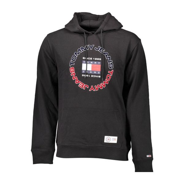 Tommy Hilfiger TOMMY HILFIGER SWEATSHIRT WITHOUT ZIP BLACK MAN