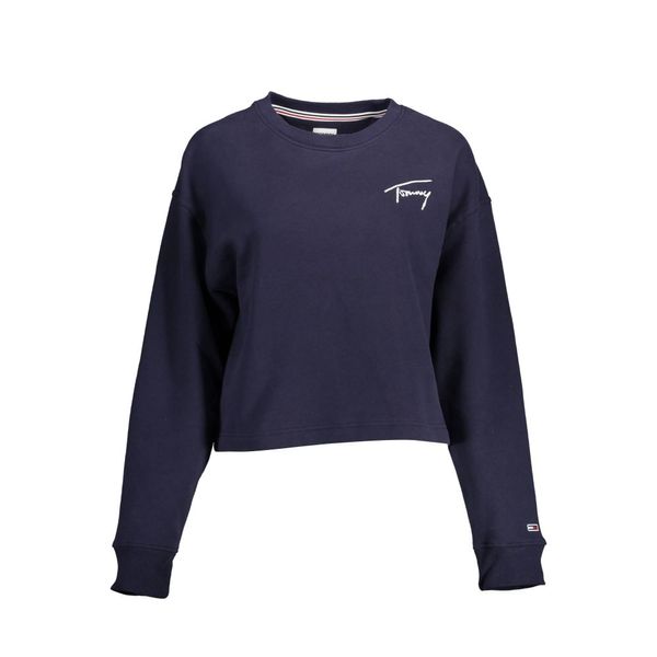 Tommy Hilfiger TOMMY HILFIGER SWEATSHIRT WITHOUT ZIP WOMAN BLUE