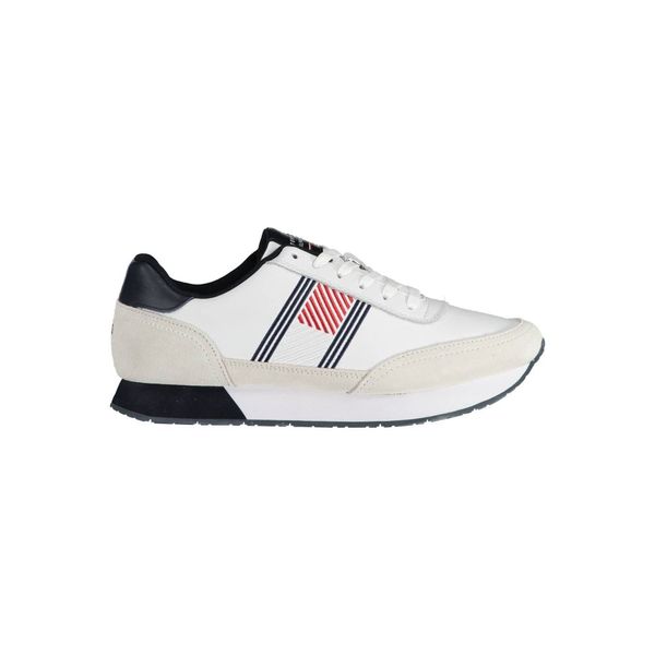 Tommy Hilfiger TOMMY HILFIGER WHITE MEN'S SPORTS SHOES