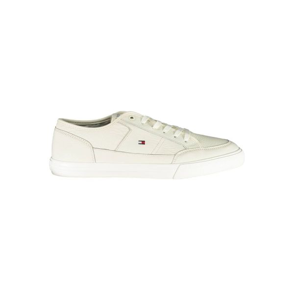 Tommy Hilfiger TOMMY HILFIGER WHITE MEN'S SPORTS SHOES