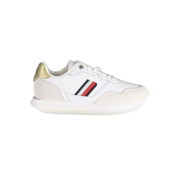 Tommy Hilfiger TOMMY HILFIGER WHITE WOMEN'S SPORTS SHOES