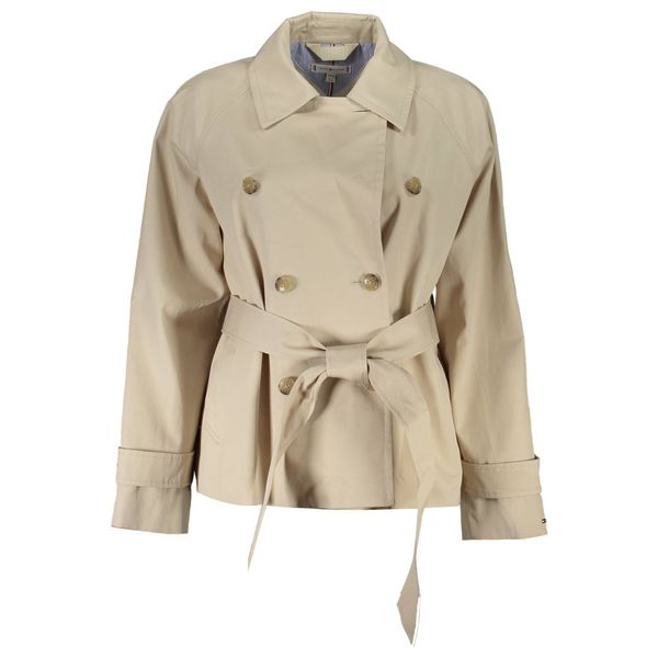 Tommy Hilfiger TOMMY HILFIGER WOMEN'S BEIGE CLASSIC JACKET