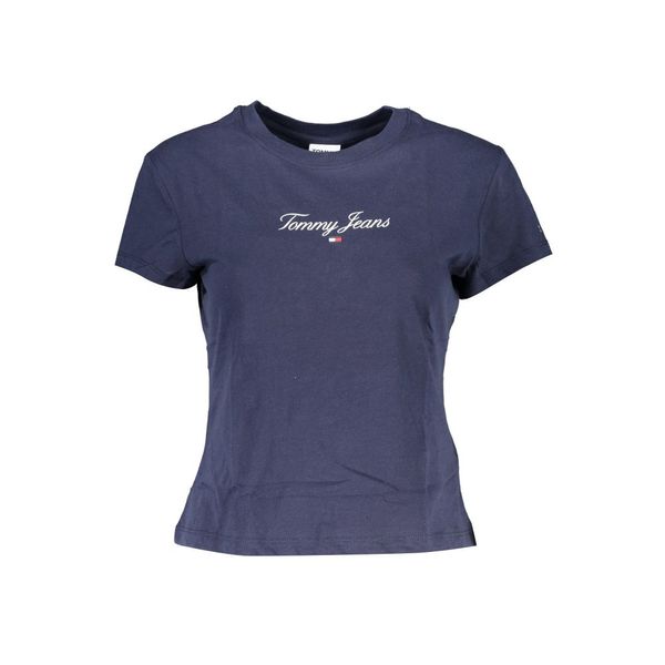 Tommy Hilfiger TOMMY HILFIGER WOMEN'S BLUE SHORT SLEEVE T-SHIRT